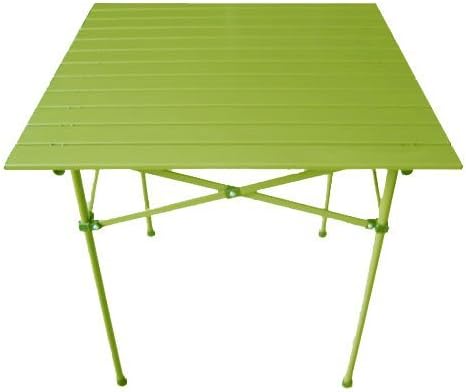 TA2727G Tall Aluminum Portable Table with Carrying Bag, Green