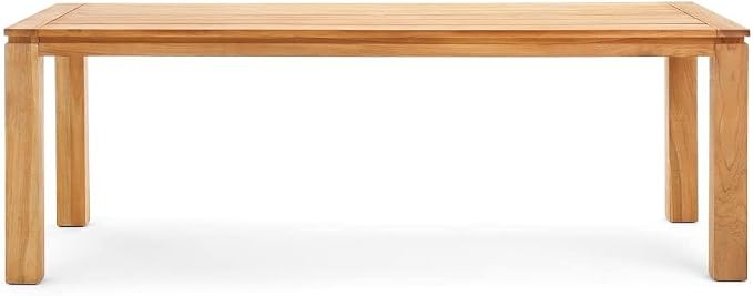 Winston All-Natural Teak Outdoor 40" x 88" Rectangular Dining Table