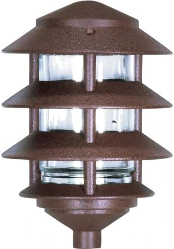 Nuvo Lighting SF76/633 Transitional One Light Post Mount in Bronze/Dark finish