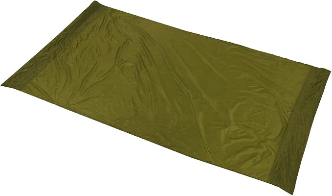 Portable Parachute Camping Hammock, Lightweight Outdoor Hammock with Aluminum Snap Hooks and Storage Bags, Compact Foldable Design for Hiking Backpacking Travel (Army Green)