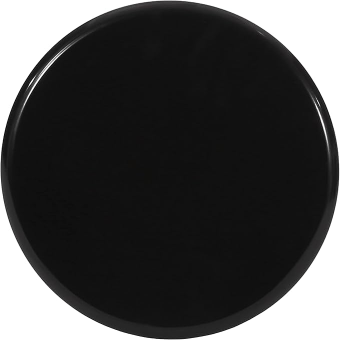 Outdoor Metal Side Table, Black