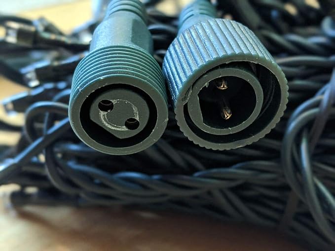 33ft 100-LED Outdoor Waterproof Warm White String Lights - Works with Low Voltage Landscape Lighting Systems (12V) (Product is not Compatible with Standard Household Electricity @120V)