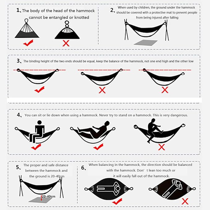 Camping Portable Hanging Hammock Indoor Home Bedroom Hammock Lazy Chair Travel Outdoor Swing Chair Thick Canvas Bed Hammocks Red02