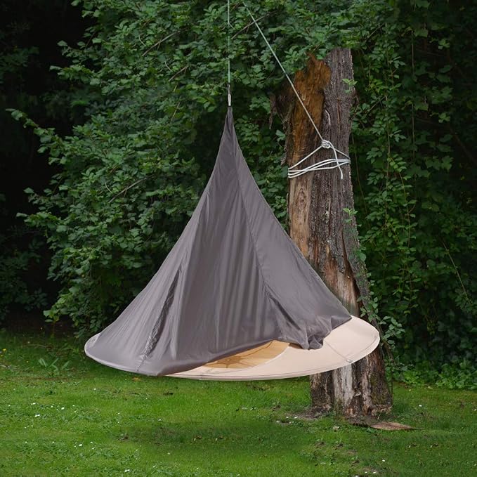 Vivere Polyester Taffeta Single Cacoon Protective Outdoor Cover - Grey