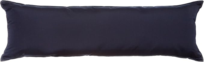 Hatteras Hammocks Navy Long Hammock Pillow, Sunbrella Fabric, Hook & Loop Fasteners, Extra Wide Size, Handcrafted in The USA
