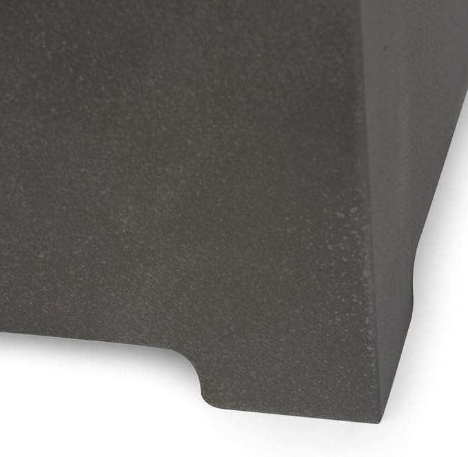Wellington Outdoor Tank Holder Side Table - Concrete Finish