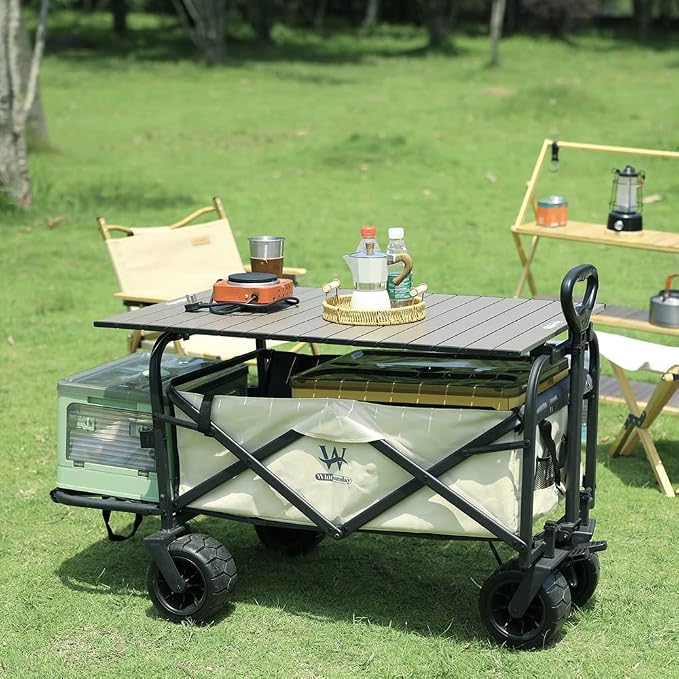 Whitsunday Outdoor Folding Table for Moko Series 36.2 * 19.6 inch(Carbon Black)