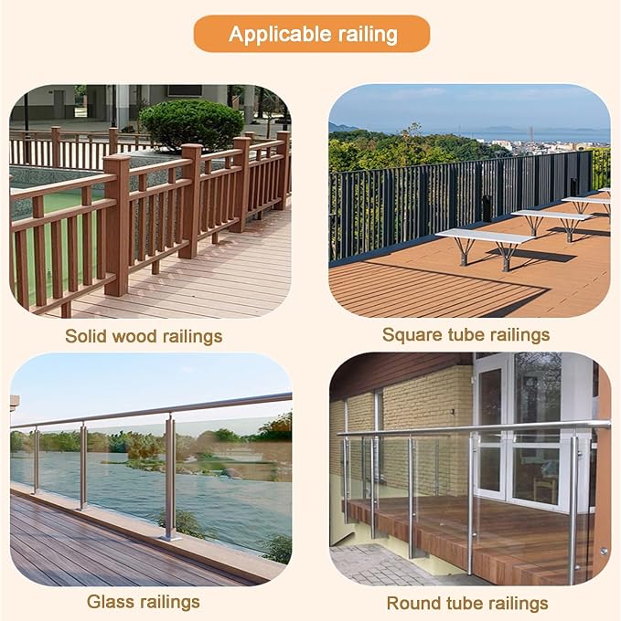Adjustable Height Foldable Outdoor Balcony Railing Bar Table, Perfect for Patio, Deck & Balcony - Black Serving Table (47.2 x 13.8 inches)