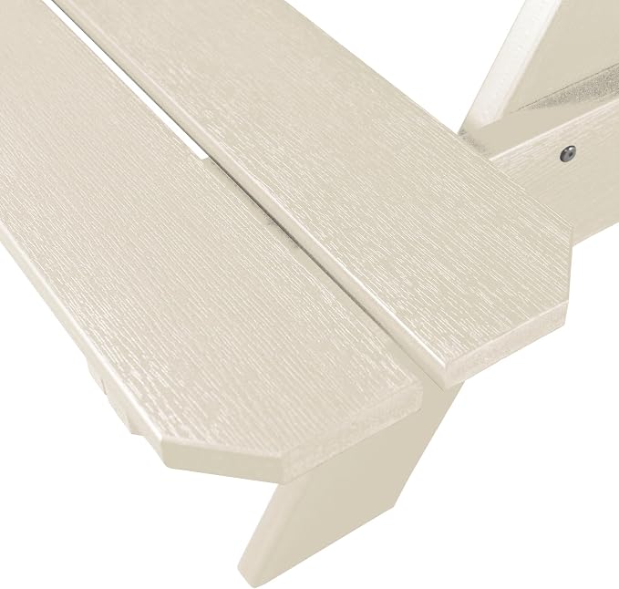 Highwood Professional Commercial Grade National Picnic Table, Whitewash