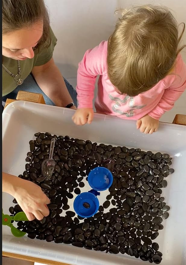 Kids' Station Outdoor Sand/Water Table with Semi-Clear Pan with Drain