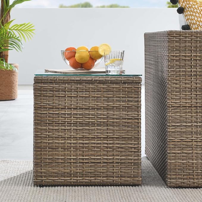 Modway Convene Outdoor Patio Side Table in