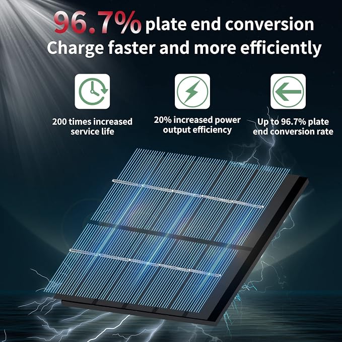 Solar Powered Motion Sensor Square Outdoor Wall Lights,Black Modern Up and Down Wall Lamps 10W,IP65 Waterproof Warm White 3000K Wall Sconce Light Exterior for Fence,Garden