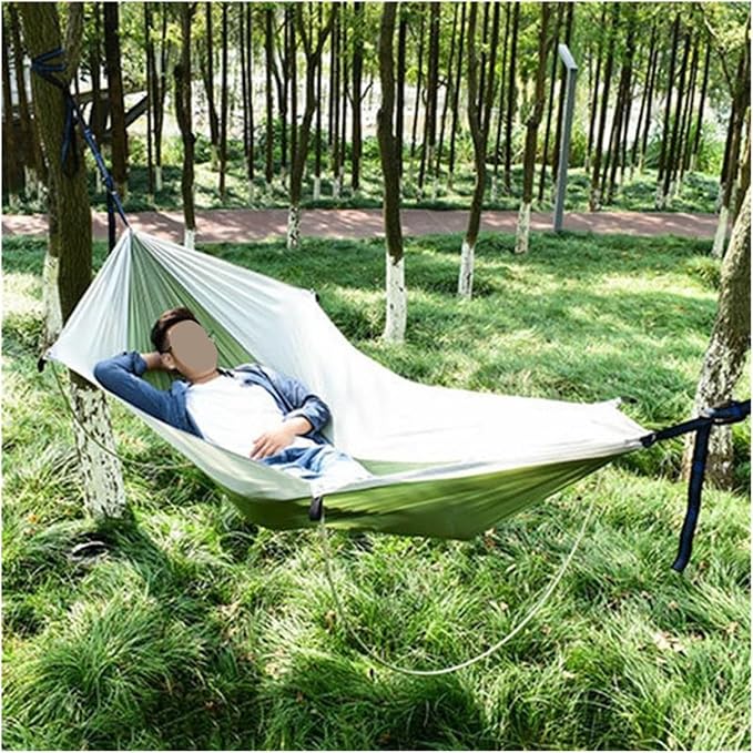 Hammocks, Outdoor Hammock Outdoor Parachute Parachute Lightweight Camping,for Outside(Blue)