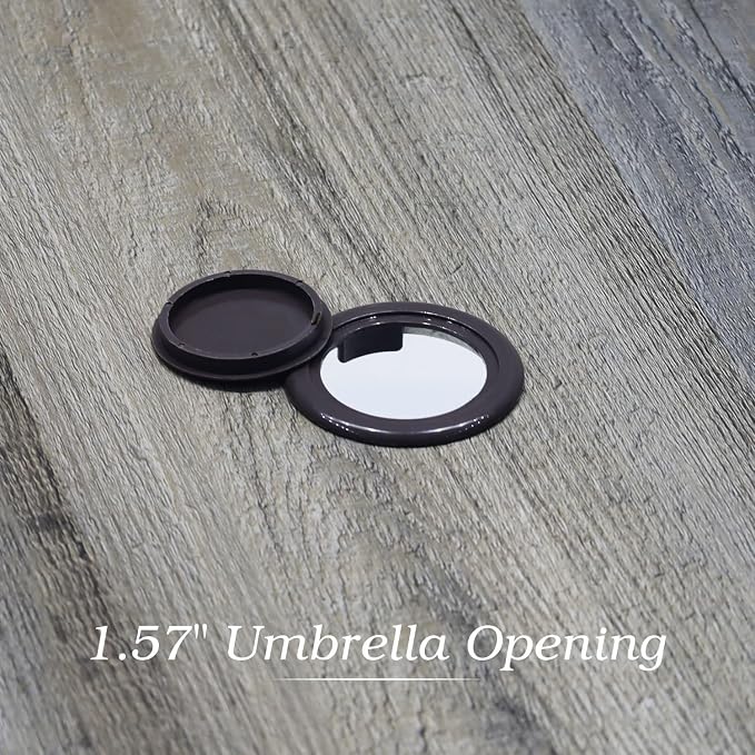 Anmutig 5-Piece Outdoor Patio Dining Set 37 Inch Square Wooden-Like PVC Table with 4 Stackable Chairs for Garden Backyard Red