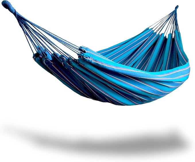 Woven Brazilian Hammock, Blue