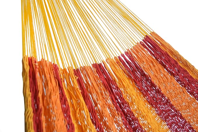 HAMMOCKS RADA - Super Cotton Thicker String - Mayan Style (Sunset Color)