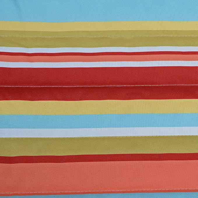 Hammock Combo with 12 Foot Stand, Rope Hammock, Pad and Pillow Piper Stripe
