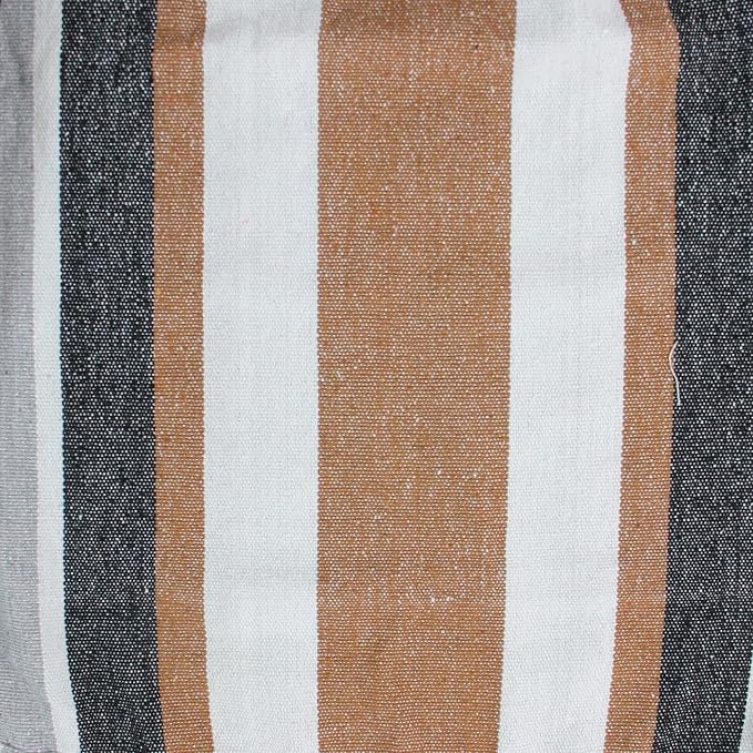 Northlight 73" Neutral Colored Striped Double Brazilian Hammock