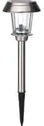Living Accents 3010843 0.2 watt Silver Solar Powered LED Pathway Light, Pack of 12