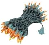 Novelty Lights 50 Feet 100 Bulbs Traditional Incandescent Mini Lights