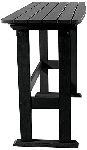 Highwood Lehigh Counter Height Balcony Table, Black