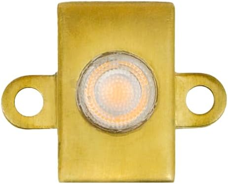 SPW Brilliance MINI-BEAM-2700-200 LED Light Fixture 3W 2700K 30° Dimmable MINIBEAM2700200, Brass
