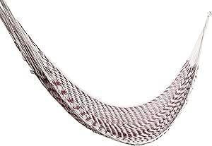 Cotton Double Hammock Portable Lightweight Hammocks Swing Person Tree Stand Camping Rope Outdoor Tent net Straps Bed Fabric Quilted Patio Camp