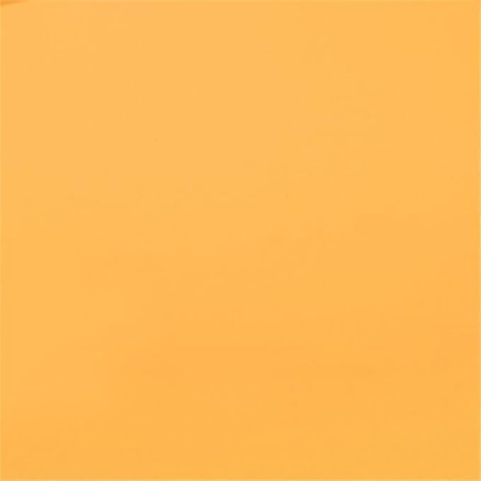 Pemberly Row Modern Steel Patio End Table, Tangerine Gloss/White Finish, 18.9" H x 22" W x 22" D, Weatherproof Powder-Coated Steel, Retro Style Outdoor Table for Balcony, Porch, or Patio Use