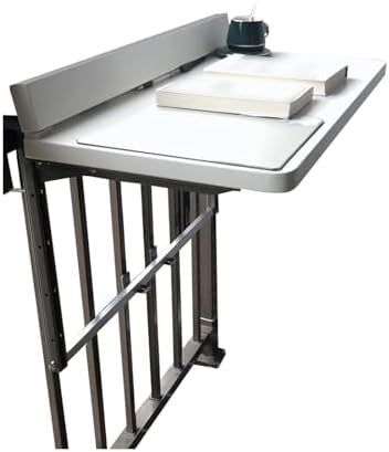 Wall Mounted Folding Side Table for Outdoor Garden & Patio SpaceSaving Versatile Design for Balconies Decks and JNHWll Spaces Ideal for Dining and Entertaining
