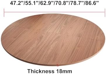 Foldable Round Table Top - Versatile for Signs, Kitchen, Dining, Coffee Tables - Space-Saving Design, Easy to Store, Perfect for Indoor & Outdoor Use