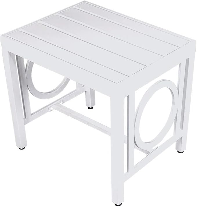 Carolina Classic Grammercy Outdoor Side Table - White