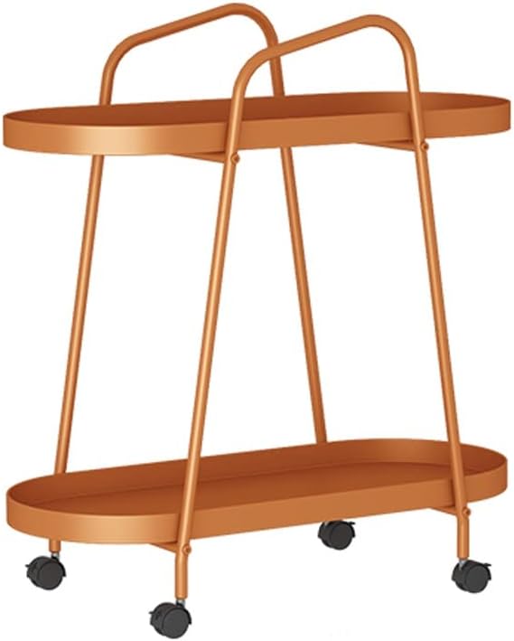 Wheeled Trolley Side Cabinet Mobile Coffee Table Living Room Sofa Small Bedside Office Balcony Outdoor Furniture
