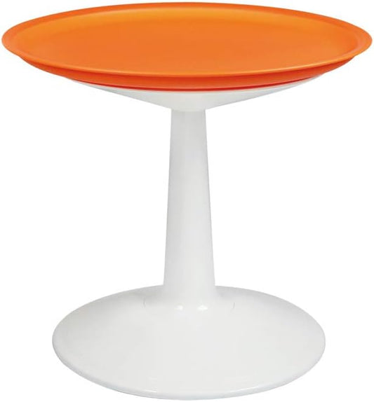 Lagoon Sprout Orange Round Side Table