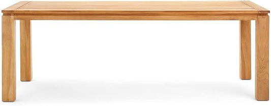 Winston All-Natural Teak Outdoor 40" x 88" Rectangular Dining Table