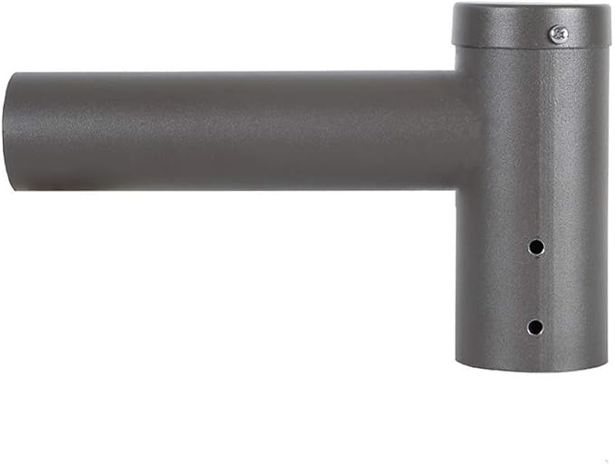 Mounting Bracket Accessories Single Spoke Tenon Adapter for Outdoor Shoebox Lighting, Parking Lot Light, Street Light Fixture Mount with Slip Fitter Mount(2 3/8inch)