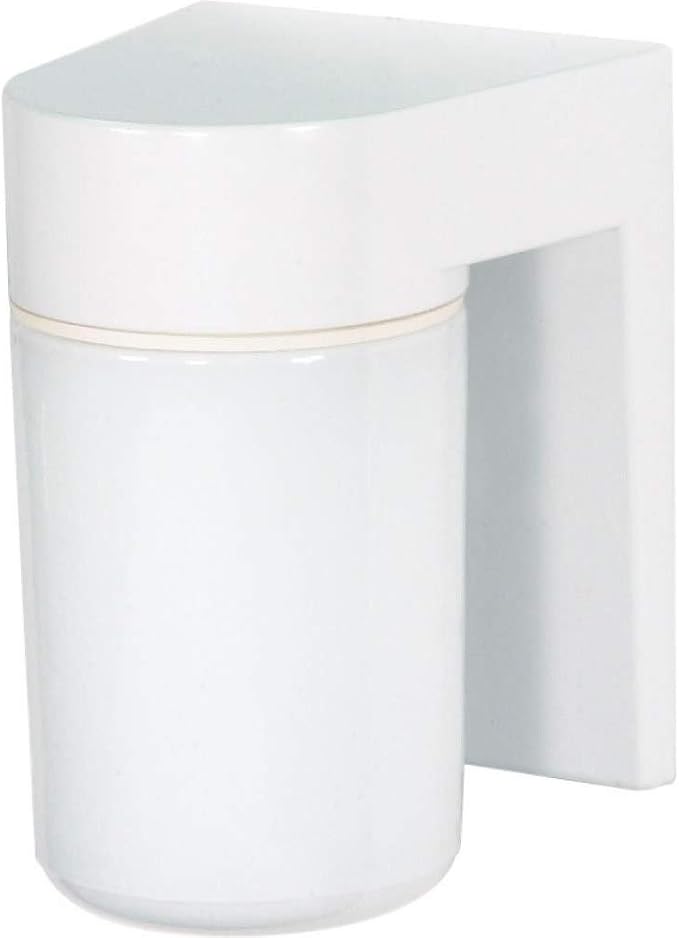 Nuvo Lighting SF77/530 Transitional One Light Outdoor Wall Mount in White finish