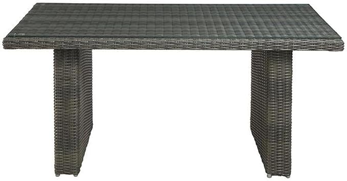 Asti All-Weather Wicker Outdoor 26" H Cocktail Table
