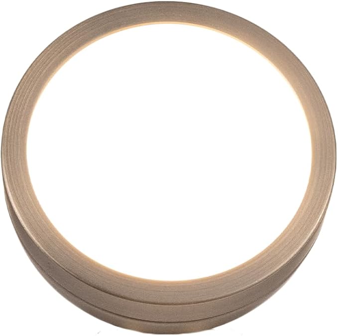 VOLT 12V Mini Round Frosted Flood Light (Bronze) & 3W 2700K G4 LED Bulb | Solid Brass, Warm White Light, Low Voltage, Ideal for Extra Wide & Gentle Illumination with Soft Edges
