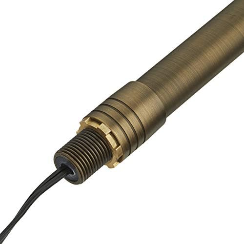 VOLT Max Spread 12V Solid Brass Path Light (25"" Tall, 9"" Shade), Bronze | 16-Foot Diameter Area of Illumination, Lamp Ready, Low Voltage, Ideal for Outdoor Pathway Walkway Garden Driveway or Patio