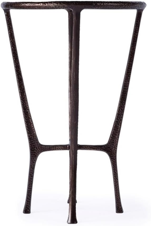 Butler Specialty Company Lania Outdoor Marble Side Table in Bronze