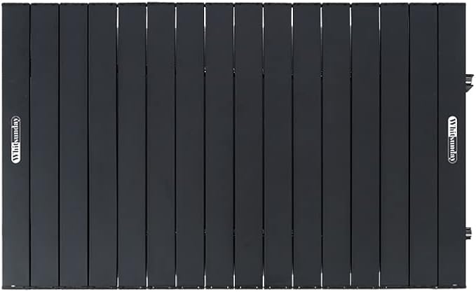 Whitsunday Outdoor Folding Table for Moko Series 36.2 * 19.6 inch(Carbon Black)