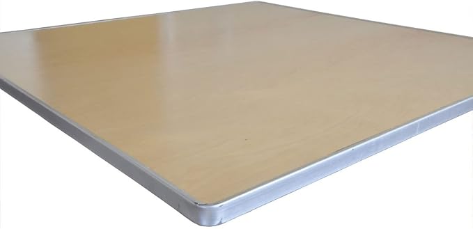 TentandTable Square Replacement Table Top 36" (3' Feet), Heavy Duty Solid Commercial Grade Outdoor & Indoor Banquet High Table Top with Aluminum Edge for Weddings, Patio, Parties