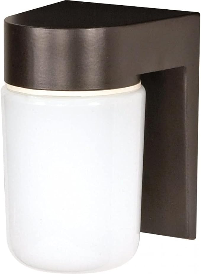 Nuvo Lighting SF77/138 Transitional One Light Outdoor Wall Mount in Bronze/Dark finish | Transitional