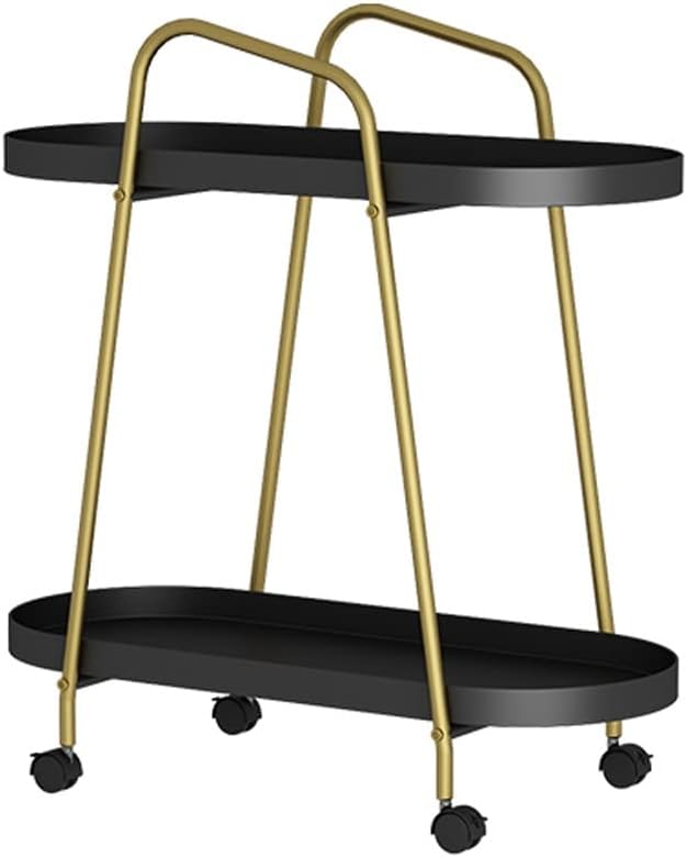 Wheeled Trolley Side Cabinet Mobile Coffee Table Living Room Sofa Small Bedside Office Balcony Outdoor Furniture