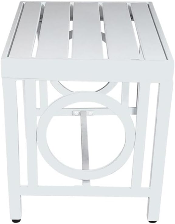 Carolina Classic Grammercy Outdoor Side Table - White
