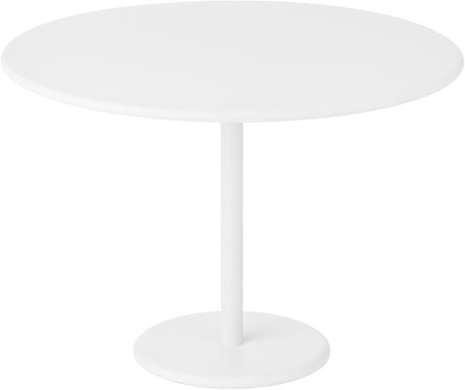 Blomus Stay Outdoor Side Table, Wide 50x35cm / 19.7x13.8in, White