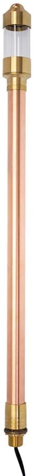 VOLT Conehead 12V Copper Path Light & 3W 2700K G4 LED Bulb | 12-Foot Diameter Illumination, 300 Lumens, Warm White Light, Low Voltage, Ideal for Pathway Walkway Garden Driveway or Patio