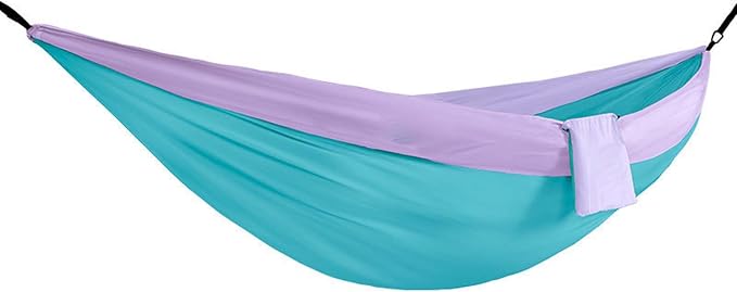 YSUEFIJO Heavy Duty Camping Hammock, Outdoor Hammock Perfect for Backyard Or Travel, Hanging Hammock Comfortable for Rest and Relaxation, Foldable and Portable, Supports 300kg