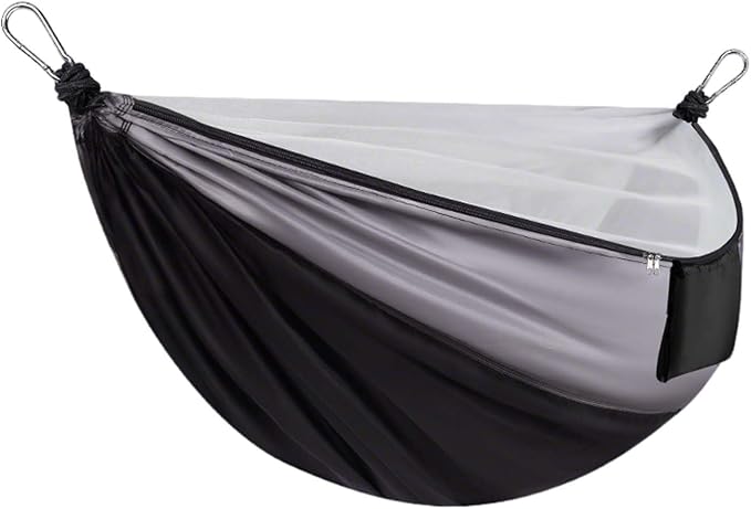 YSUEFIJO Premium Outdoor Hammock for Garden Or Balcony, Breathable Hammock with Soft Fabric, Portable Camping Hammock for Adults, Foldable Hammock Easy to Carry, Comfortable Relaxing Hammock