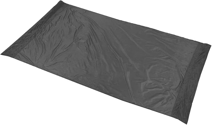 Portable Parachute Camping Hammock, Lightweight Outdoor Hammock with Aluminum Snap Hooks and Storage Bag, Compact Foldable Hammock for Hiking Travel Picnics (Gray)